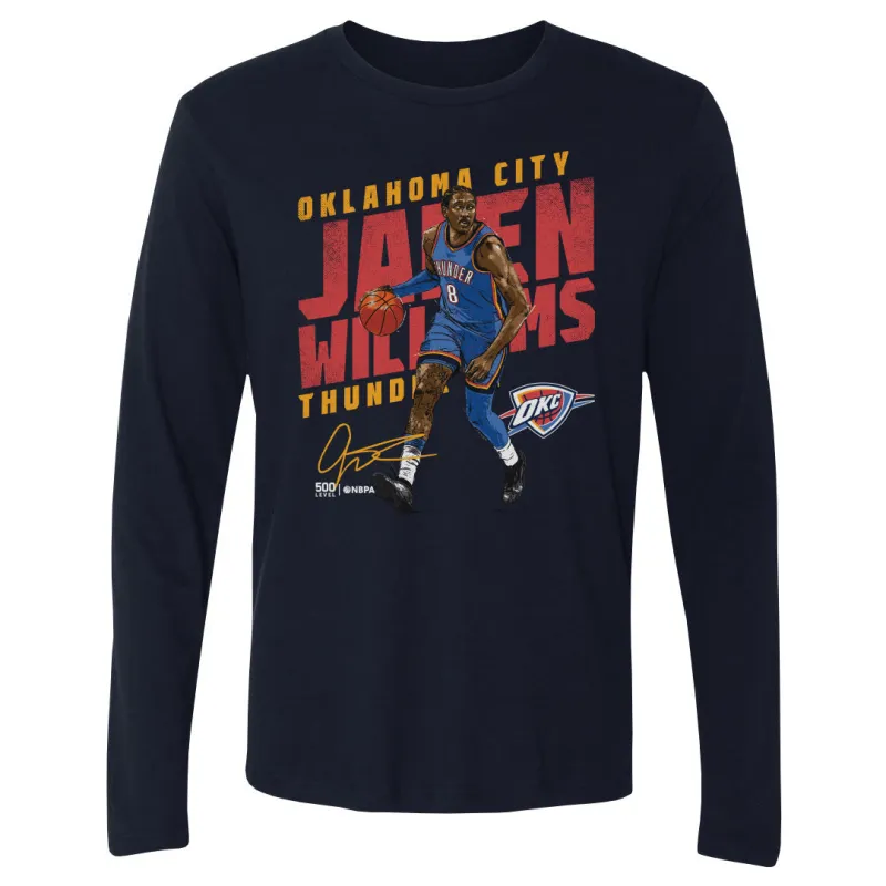 Jalen Williams Oklahoma City Thunder Slant WHT sold by 500 Level