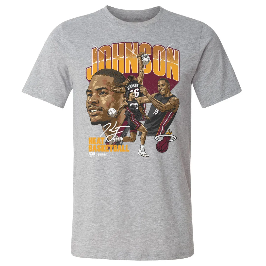 Keshad Johnson Miami Heat Collage WHT sold by 500 Level product image thumbnail 2