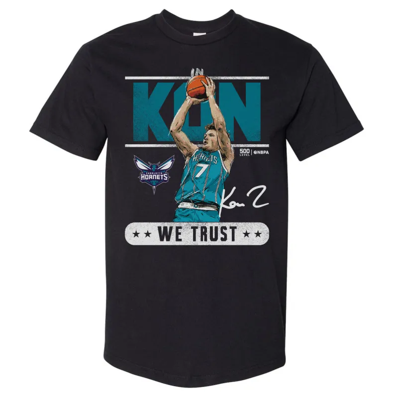 Kon Knueppel Charlotte Hornets Trust WHT made by 500 Level