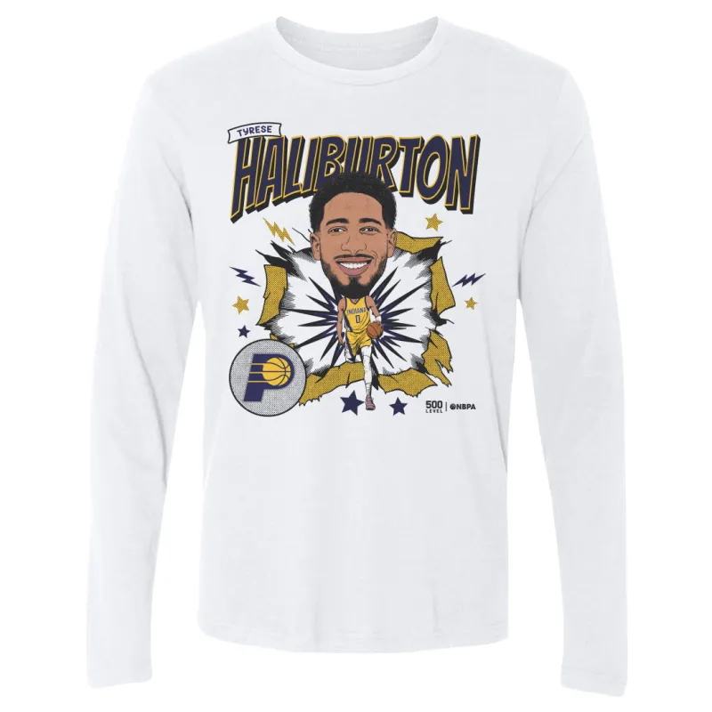 Tyrese Haliburton Indiana Pacers Caricature made by 500 Level