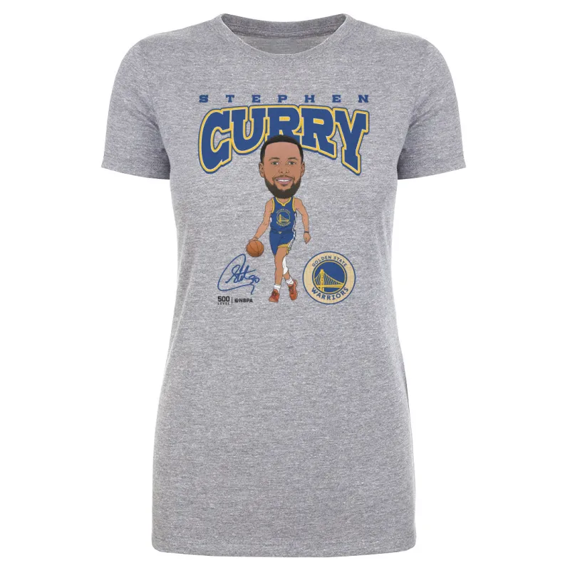 Steph Curry Golden State Warriors Hardwood Comic WHT made by 500 Level