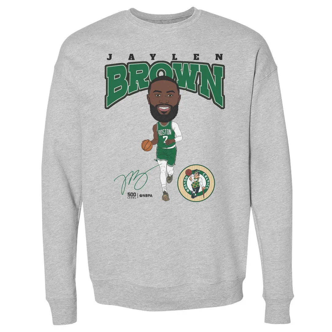 Jaylen Brown Boston Celtics Hardwood Comic WHT sold by 500 Level