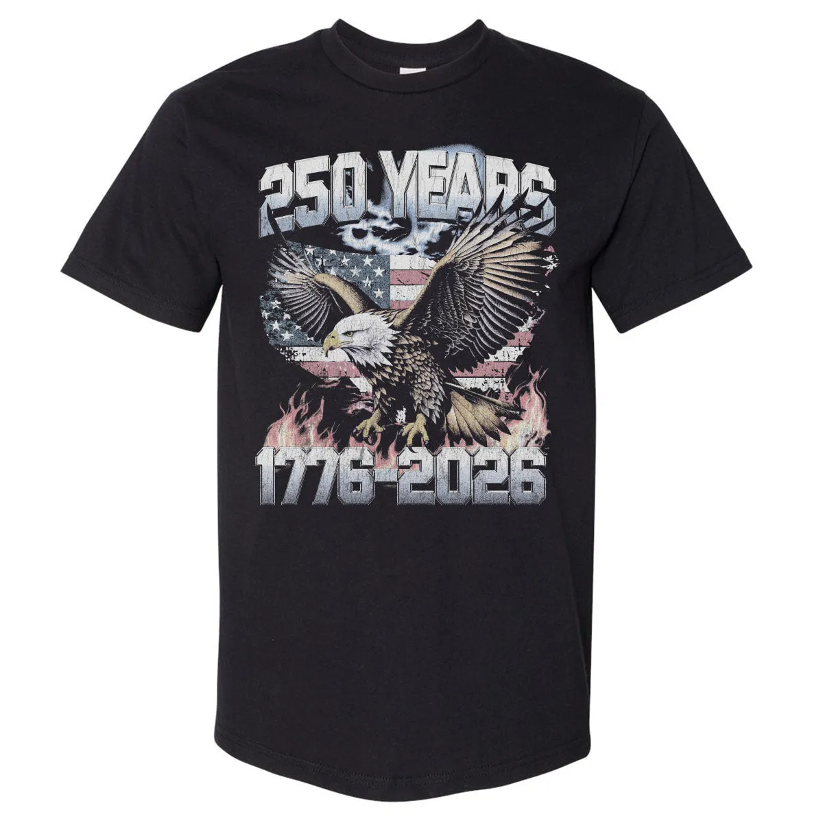 USA America 250 Years Eagle Flag WHT sold by 500 Level