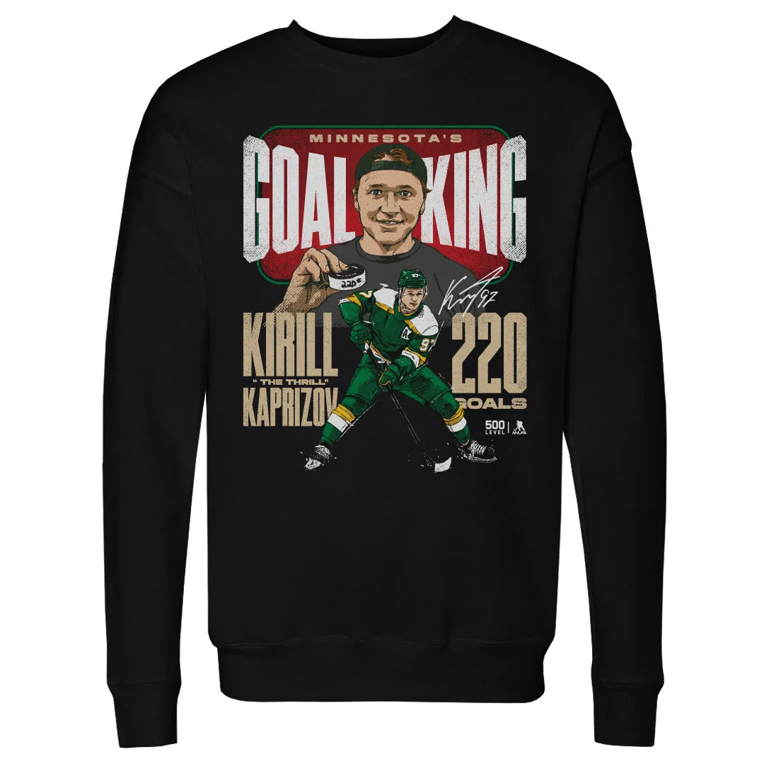 Kirill Kaprizov Minnesota Goal King WHT sold by 500 Level