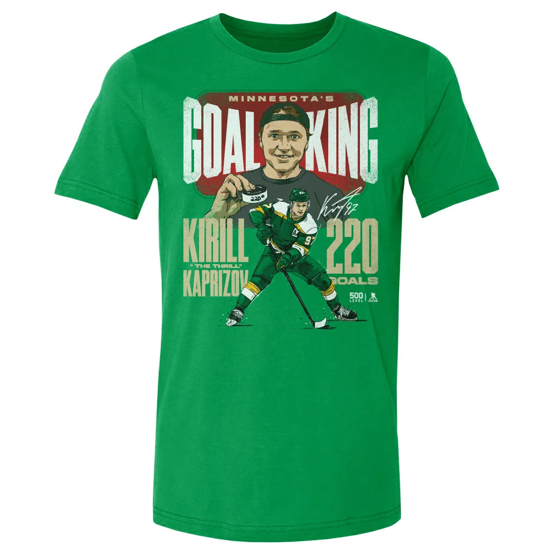 Kirill Kaprizov Minnesota Goal King WHT sold by 500 Level product image thumbnail 3