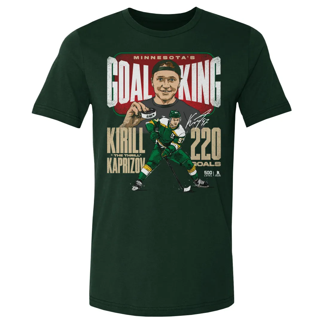 Kirill Kaprizov Minnesota Goal King WHT sold by 500 Level