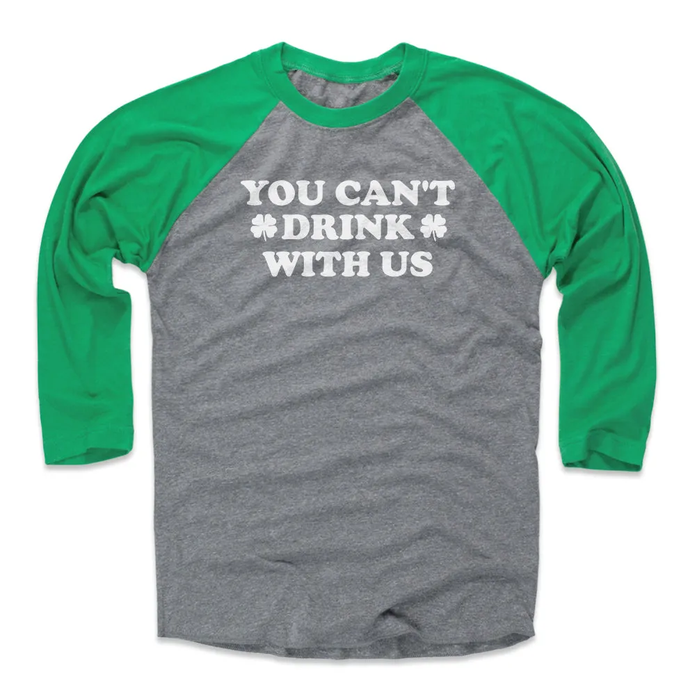 You Can't Drink With Us Shamrocks WHT sold by 500 Level product image thumbnail 2
