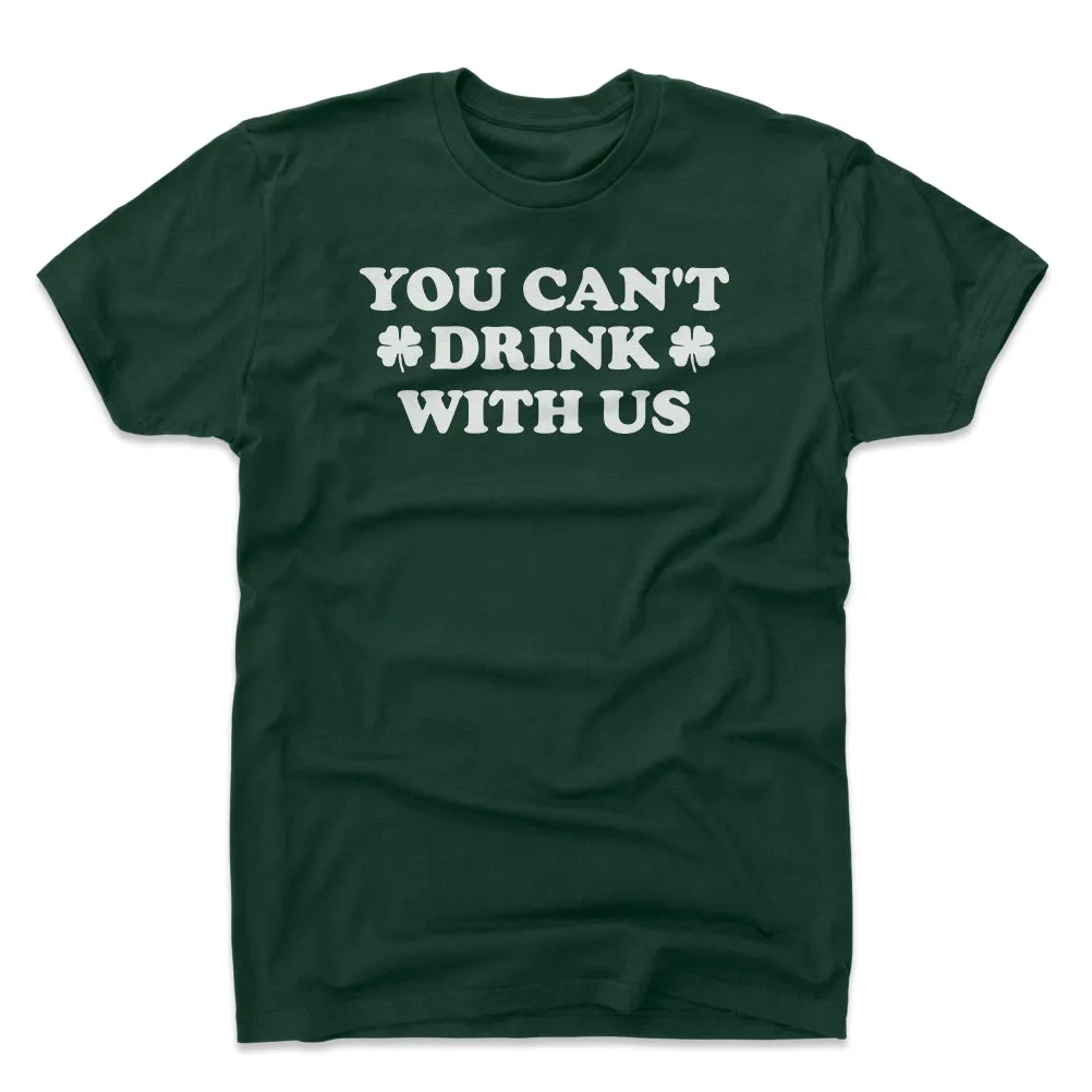 You Can't Drink With Us Shamrocks WHT sold by 500 Level product image thumbnail 3