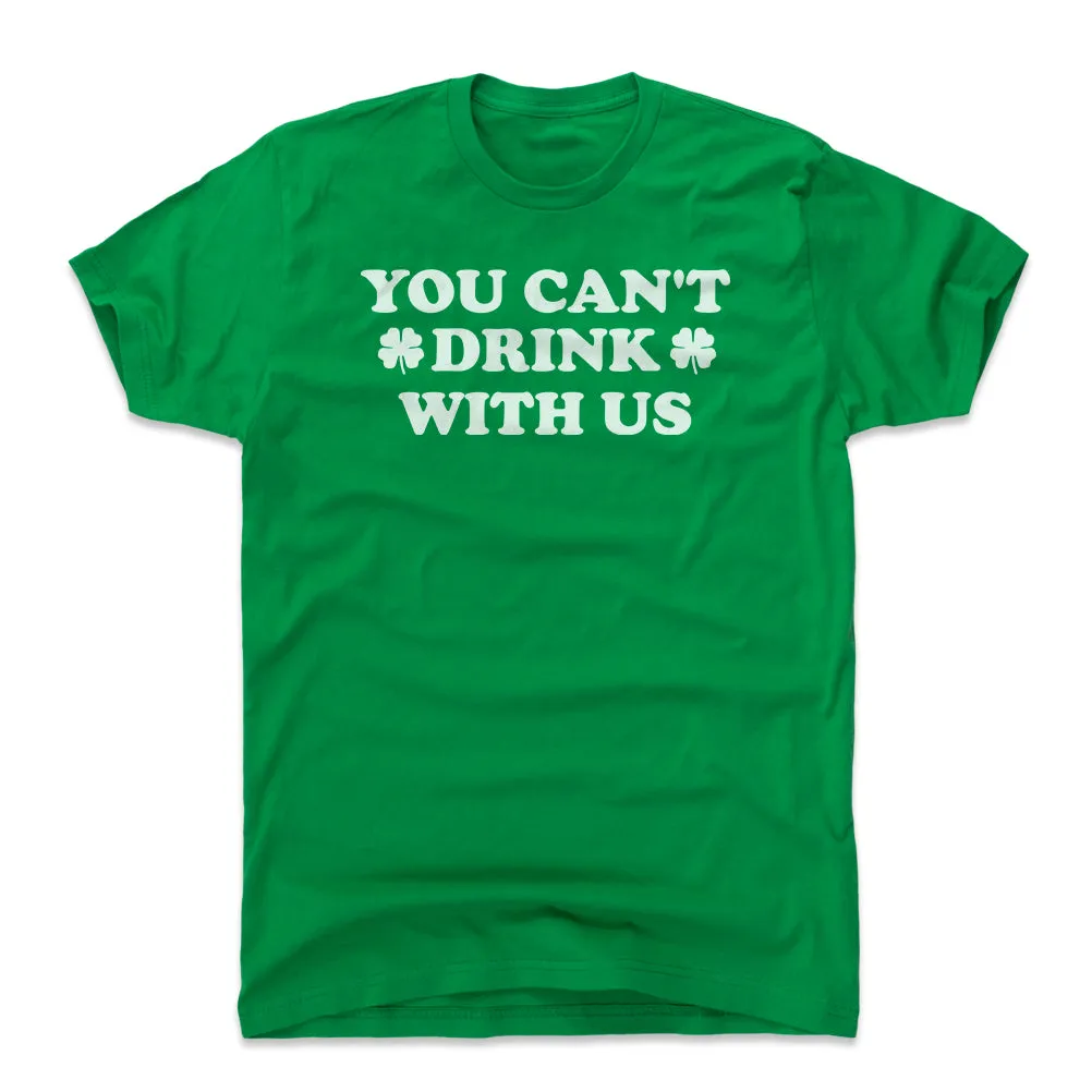 You Can't Drink With Us Shamrocks WHT sold by 500 Level product image thumbnail 2