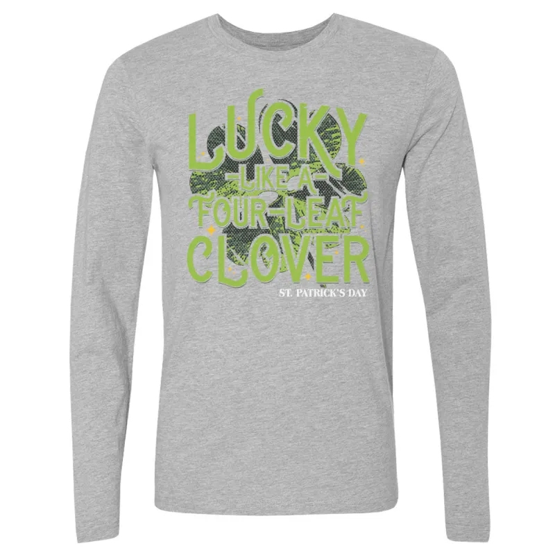 St. Patrick's Lucky Four-Leaf Clover WHT made by 500 Level