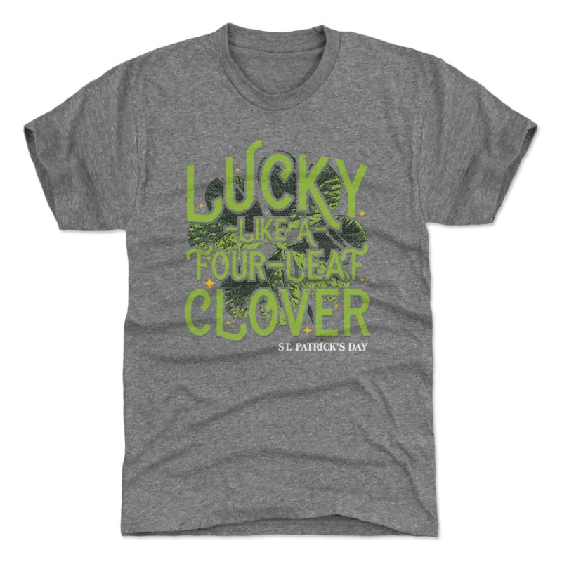 St. Patrick's Lucky Four-Leaf Clover WHT made by 500 Level