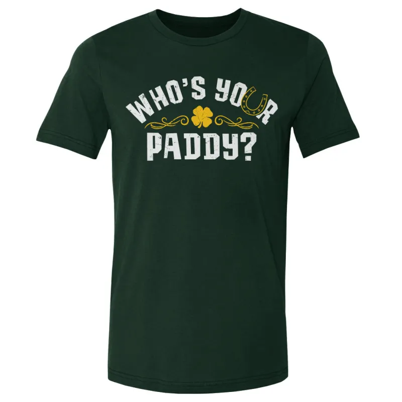 St. Patrick's Day Who's Your Paddy WHT made by 500 Level