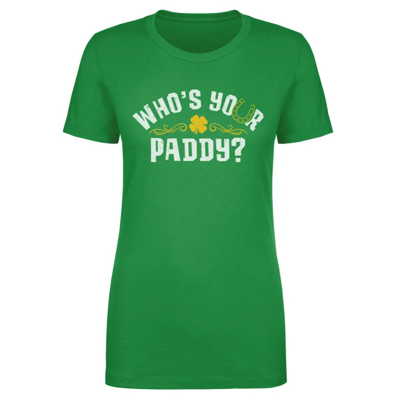 St. Patrick's Day Who's Your Paddy WHT sold by 500 Level