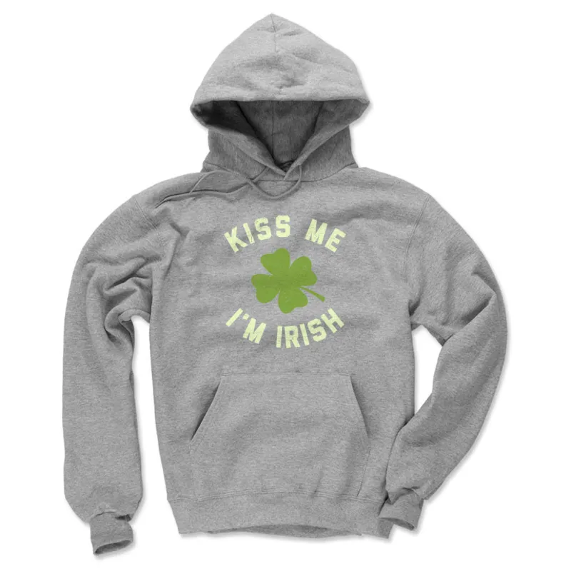 St. Patrick's Day Kiss Me I'm Irish WHT made by 500 Level