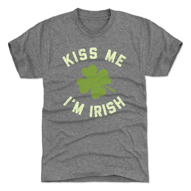 St. Patrick's Day Kiss Me I'm Irish WHT sold by 500 Level