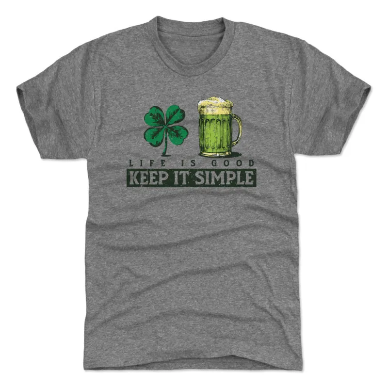 St. Patrick's Day Keep It Simple WHT made by 500 Level