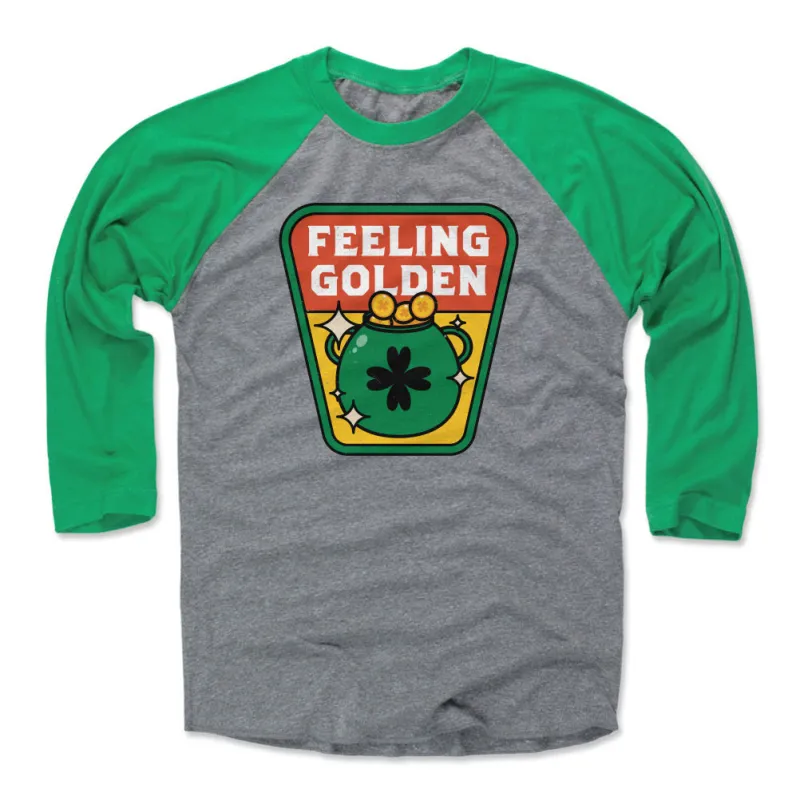 St. Patrick's Day Feeling Golden WHT made by 500 Level