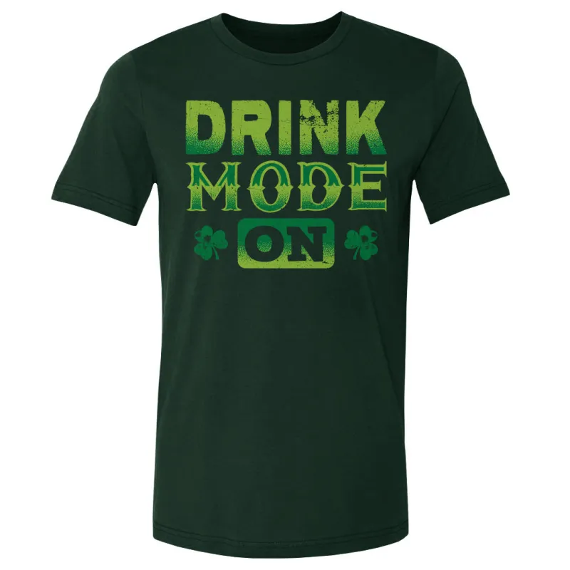 St. Patrick's Day Drink Mode On WHT made by 500 Level