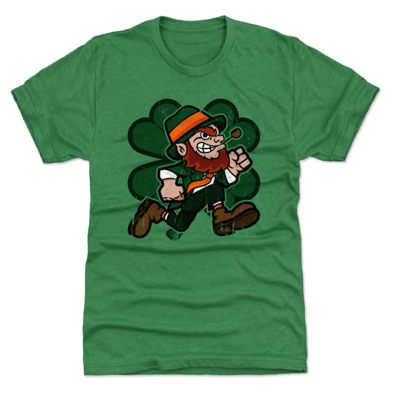 Leprechaun Mascot WHT made by 500 Level