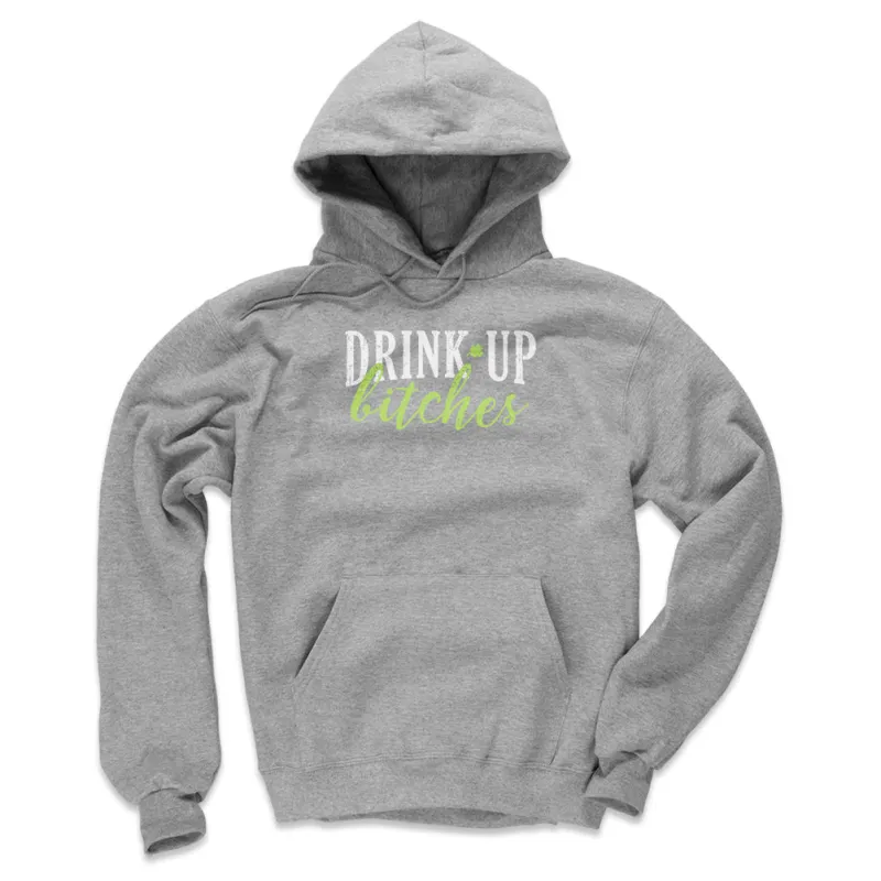 Drink Up Bitches WHT made by 500 Level