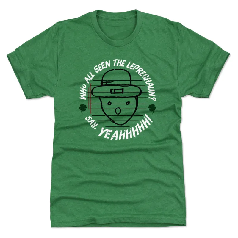 Alabama Leprechaun Sketch Say Yeah WHT made by 500 Level