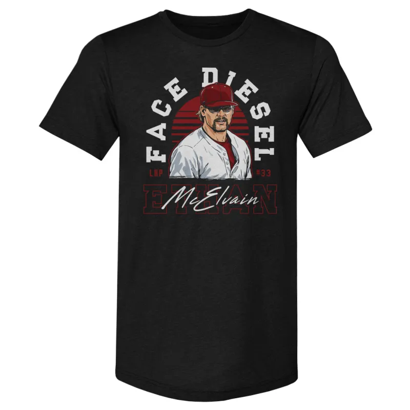 Ethan McElvain College Face Diesel WHT sold by 500 Level