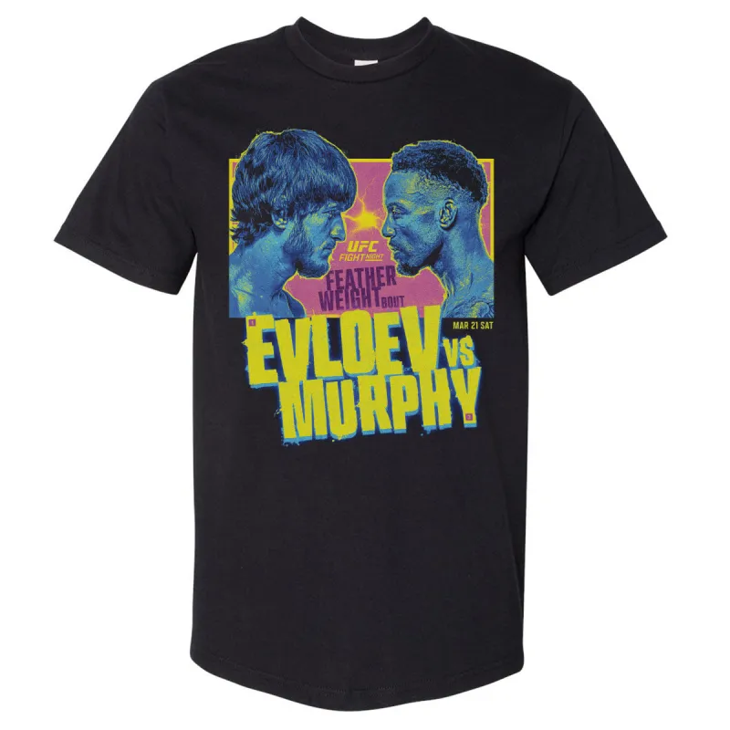 UFC Fight Night 2026 Evloev Vs. Murphy Match Up WHT made by 500 Level