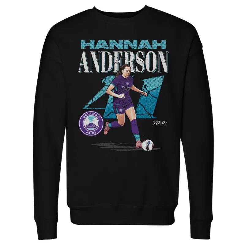 Hannah Anderson Orlando Pride Cracked Number WHT made by 500 Level