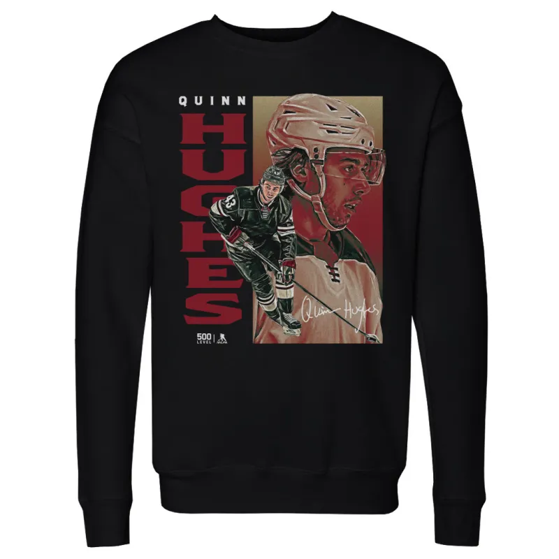 Quinn Hughes Minnesota Poster WHT made by 500 Level