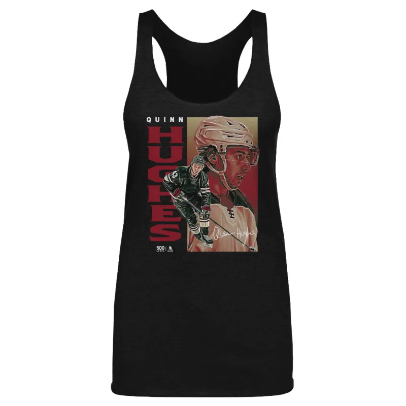 Quinn Hughes Minnesota Poster WHT made by 500 Level