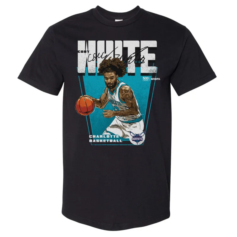 Coby White Charlotte Hornets Premiere WHT sold by 500 Level