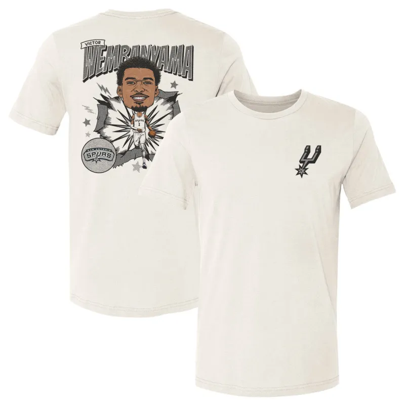 Victor Wembanyama San Antonio Spurs Caricature F&B made by 500 Level