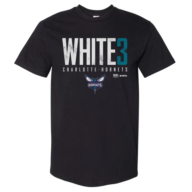 Coby White Charlotte Hornets Elite WHT made by 500 Level