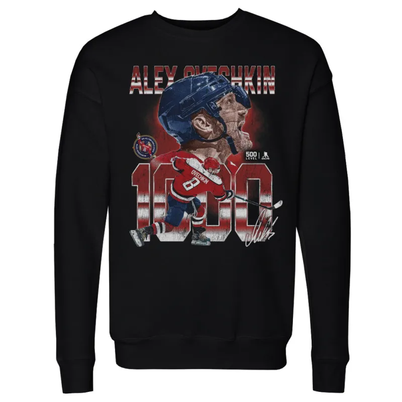 Alex Ovechkin Washington 1000 Goals WHT made by 500 Level