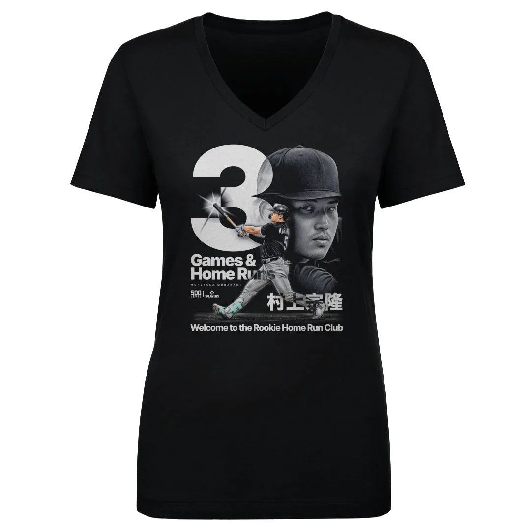 Munetaka Murakami Chicago Rookie HR Club WHT sold by 500 Level product image thumbnail 2