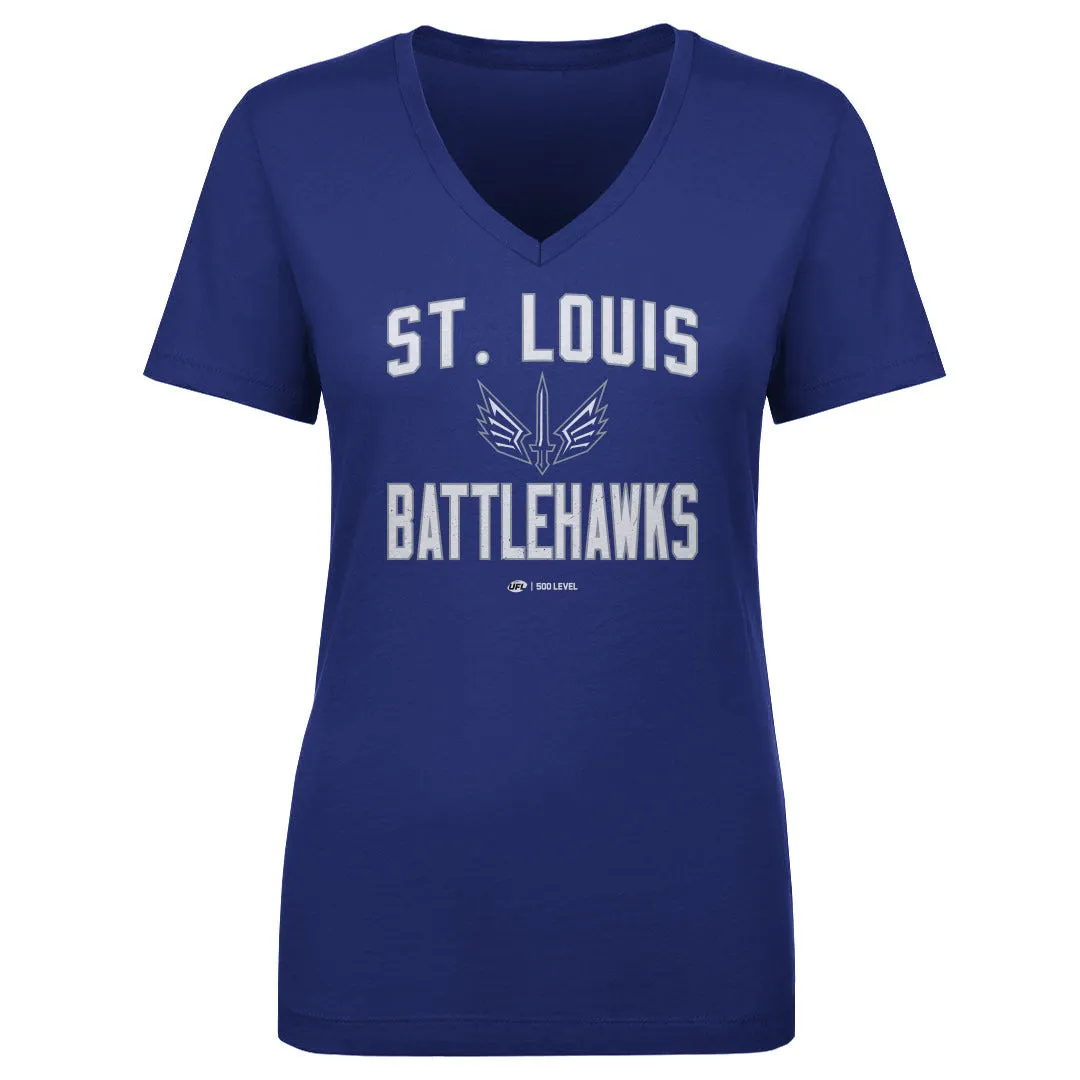 St. Louis Battlehawks Team Home WHT sold by 500 Level