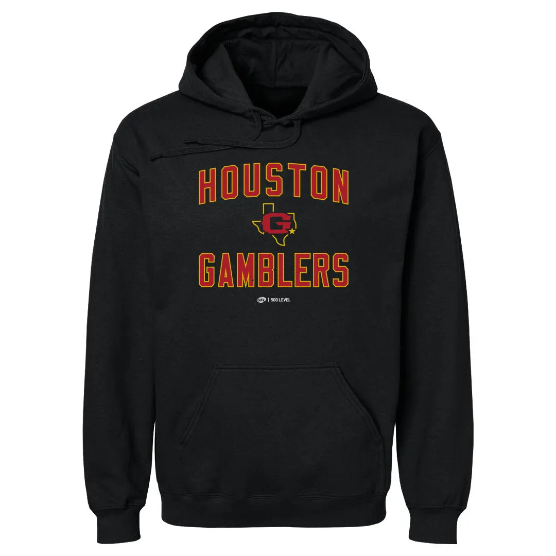 Houston Gamblers Team Home WHT sold by 500 Level