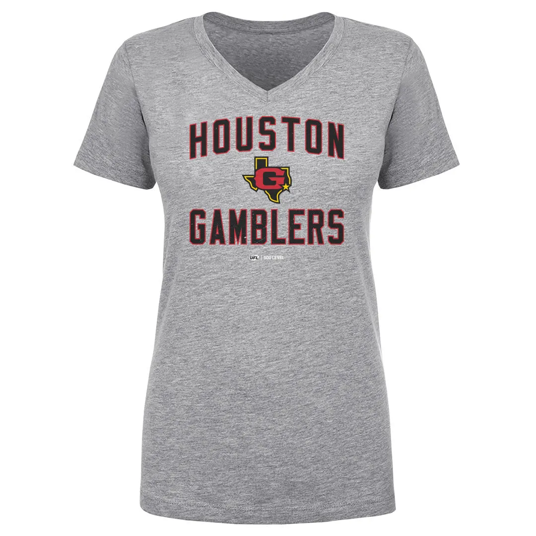 Houston Gamblers Team Away WHT sold by 500 Level