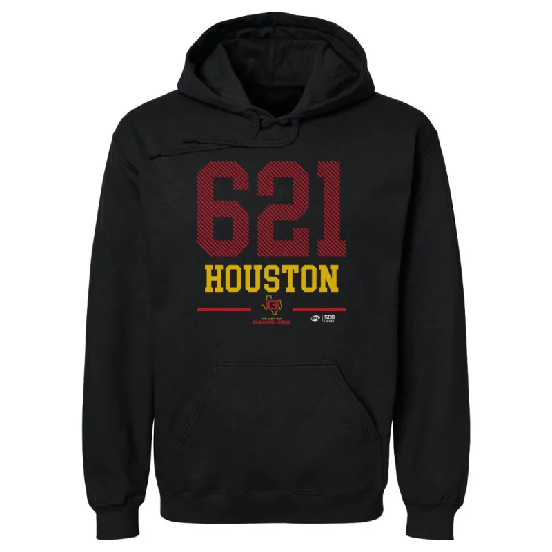 Houston Gamblers Area Code WHT made by 500 Level