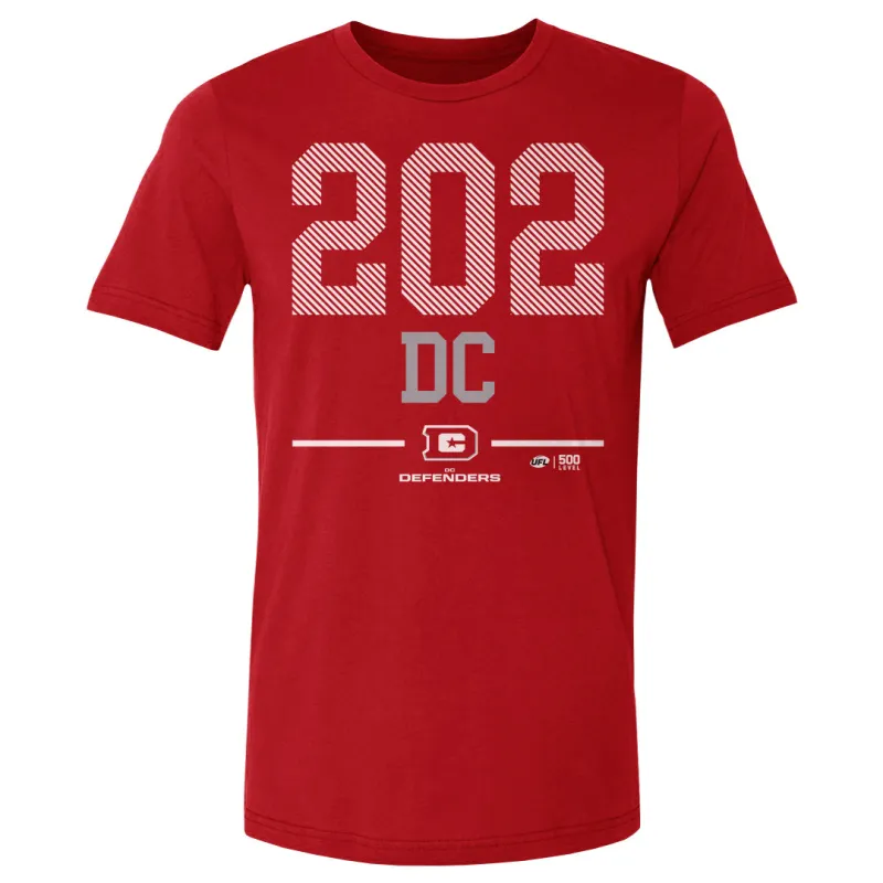 DC Defenders Area Code WHT made by 500 Level