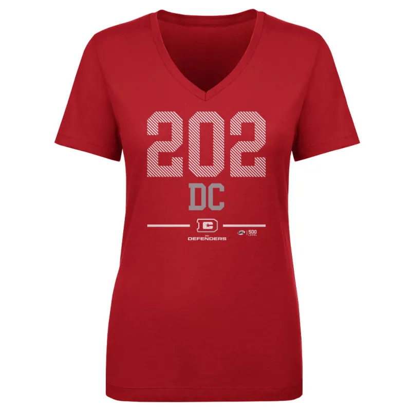 DC Defenders Area Code WHT made by 500 Level
