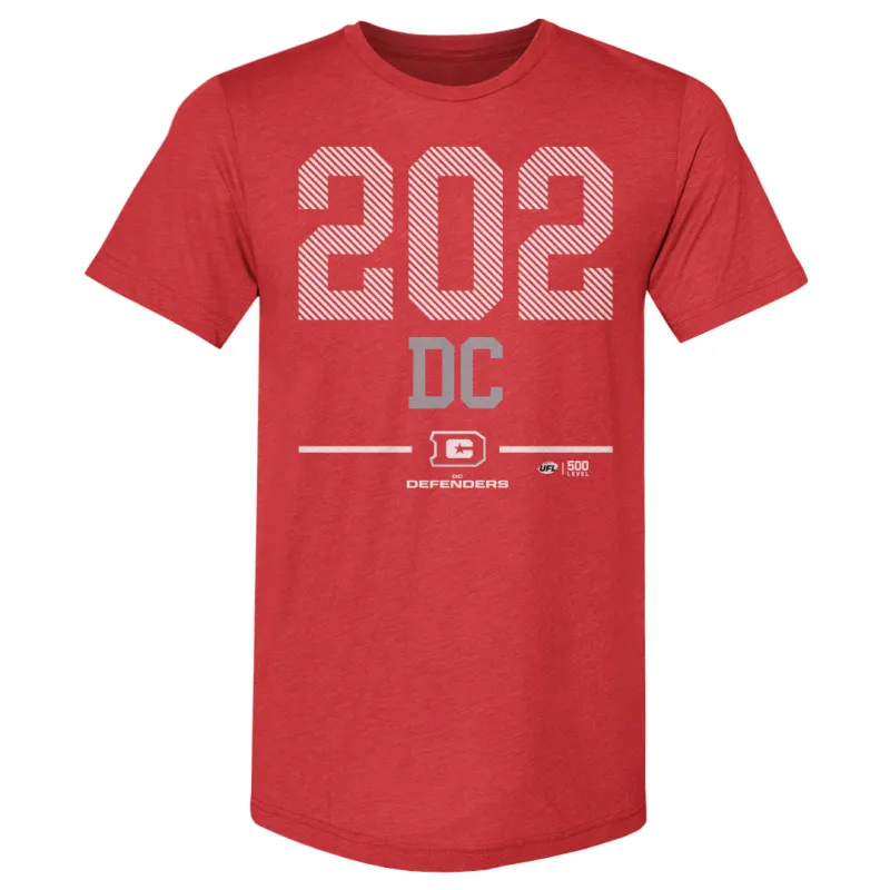 DC Defenders Area Code WHT made by 500 Level