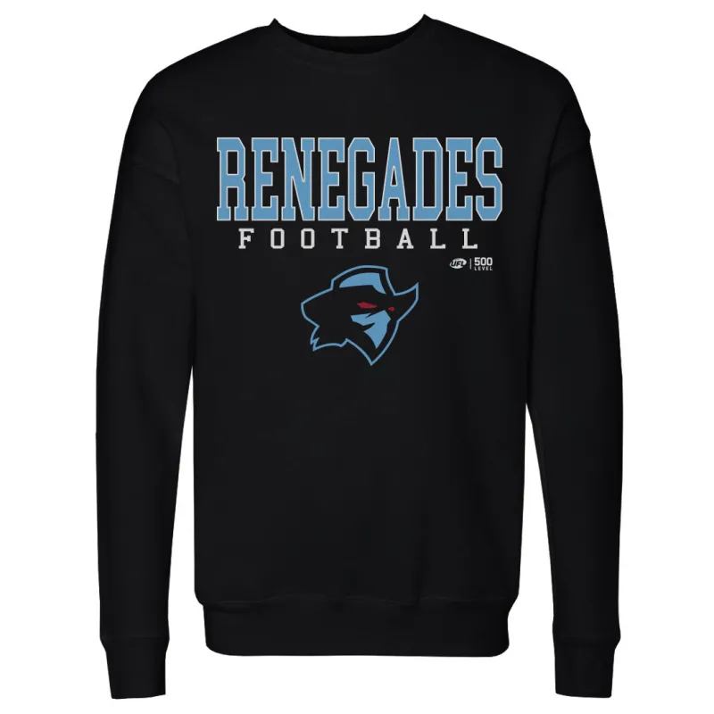 Dallas Renegades Team Football WHT made by 500 Level