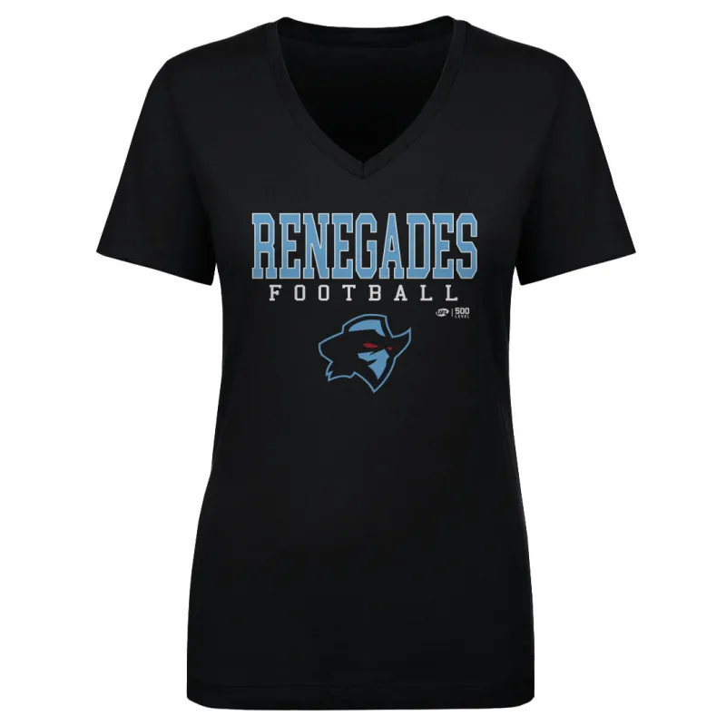 Dallas Renegades Team Football WHT made by 500 Level