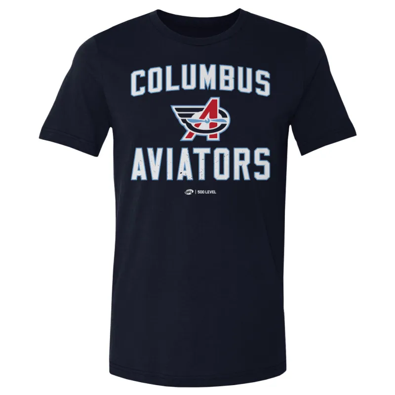 Columbus Aviators Team Home WHT made by 500 Level
