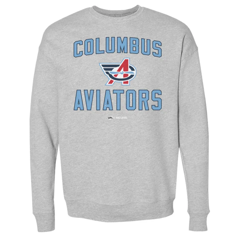 Columbus Aviators Team Away WHT made by 500 Level