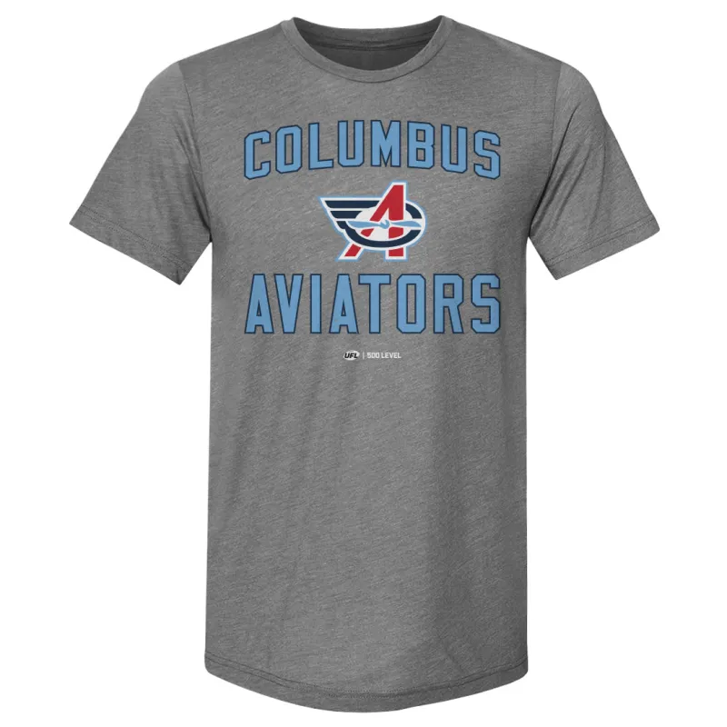 Columbus Aviators Team Away WHT made by 500 Level