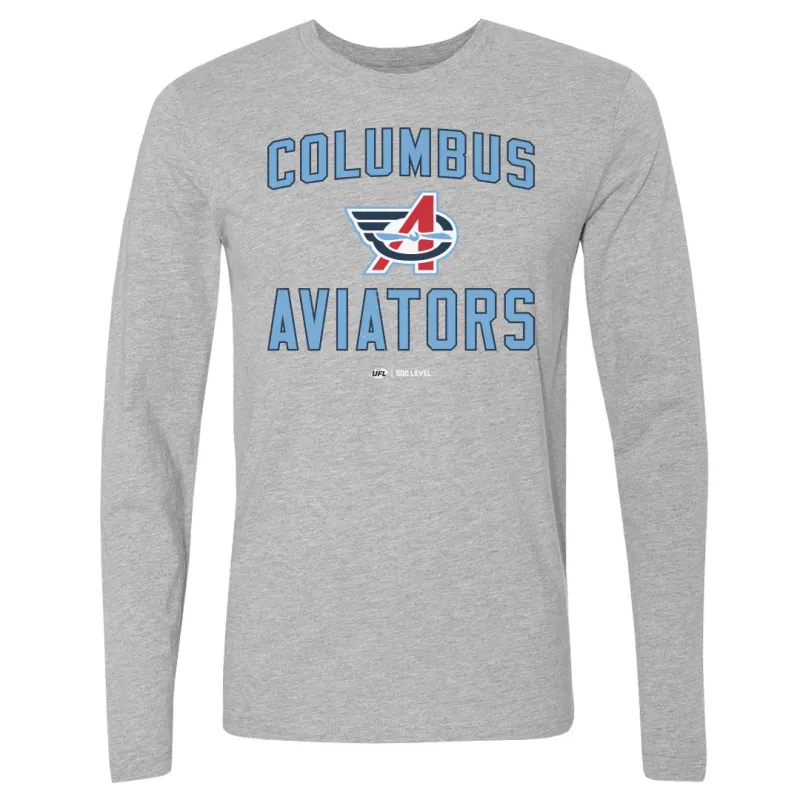 Columbus Aviators Team Away WHT made by 500 Level