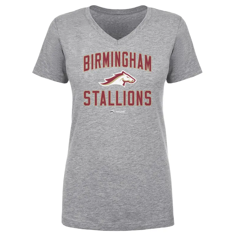 Birmingham Stallions Team Away WHT made by 500 Level