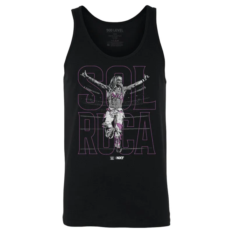 Sol Ruca WWE Name Outline WHT made by 500 Level